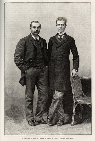 Ritratti degli esploratori Gabriel Bonvalot e Principe Henri d