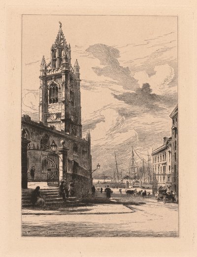 Chiesa di San Nicola, Liverpool da Henri Toussaint