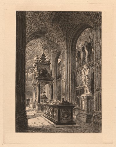 Westminster, Cappella di Enrico VII da Henri Toussaint