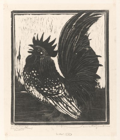 Galletto da Henri Verstijnen (signed by artist)