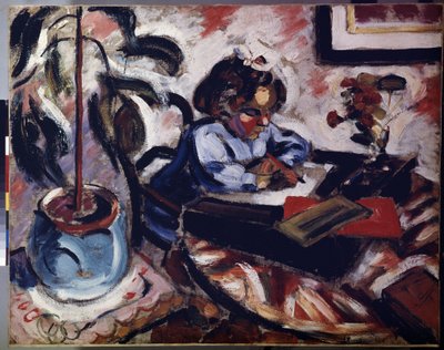 La piccola scolara da Henri Victor Gabriel Le Fauconnier