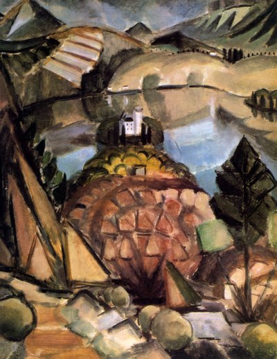 Il lago, 1911 da Henri Victor Gabriel Le Fauconnier