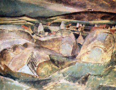 Villaggio tra le Rocce, 1910 da Henri Victor Gabriel Le Fauconnier