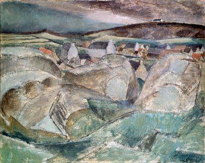 Villaggio tra le rocce, c1910 da Henri Victor Gabriel Le Fauconnier