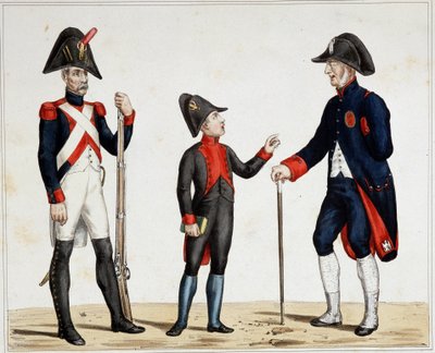Un veterano degli eserciti, un allievo del Liceo Napoleone e un invalido di guerra da Henri Villain