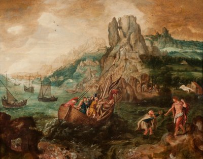 Gesù appare a sette discepoli da Henri de Herri met de Bles