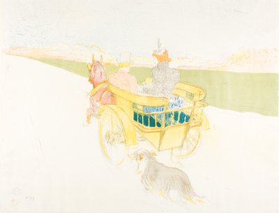 Una gita in campagna da Henri de Toulouse-Lautrec