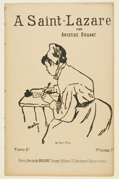 A Saint-Lazare da Henri de Toulouse-Lautrec