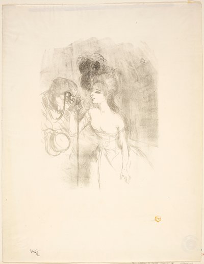 Anna Held e Baldy da Henri de Toulouse-Lautrec