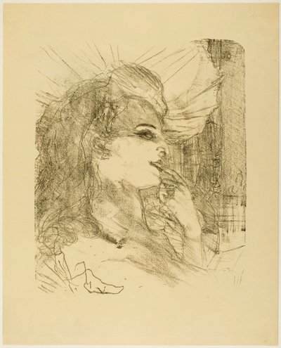 Anna Held, da Treize Lithographies da Henri de Toulouse-Lautrec