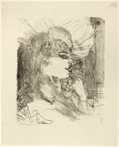 Anna Held, da Treize Lithographies da Henri de Toulouse-Lautrec