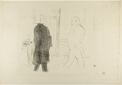 Antoine e Gémier, in Une Faillite da Henri de Toulouse-Lautrec