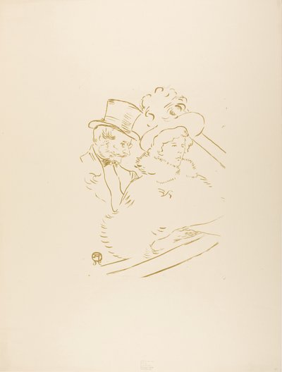 Al concerto da Henri de Toulouse-Lautrec