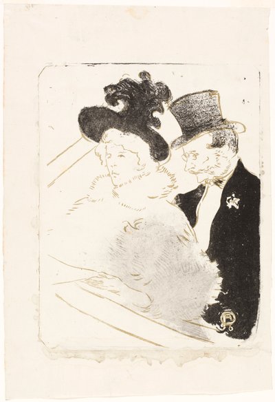 Al concerto da Henri de Toulouse-Lautrec