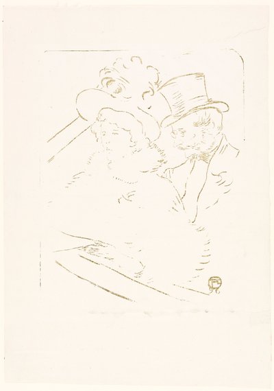 Al Concerto da Henri de Toulouse-Lautrec