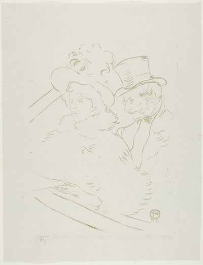 Al concerto da Henri de Toulouse-Lautrec