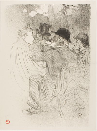 Al Moulin Rouge: Un maleducato! Un vero maleducato! da Henri de Toulouse-Lautrec