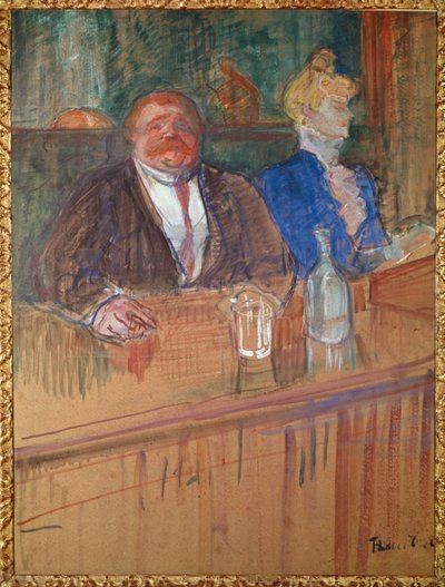 Al bar da Henri de Toulouse-Lautrec