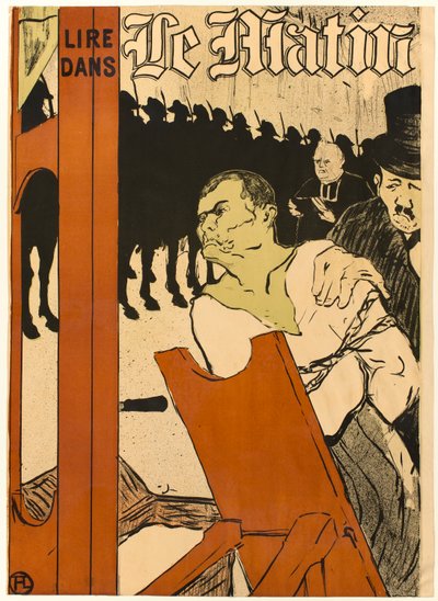 Ai piedi del patibolo da Henri de Toulouse-Lautrec