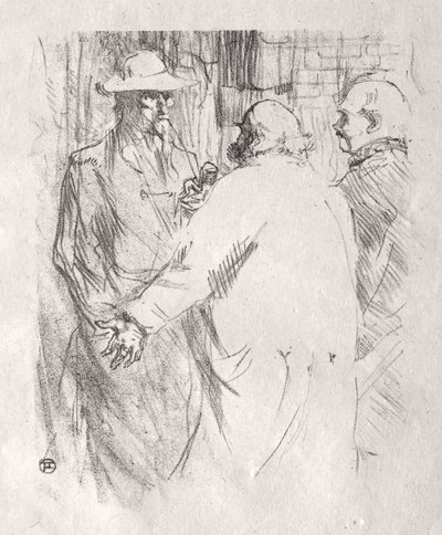Ai piedi del Sinai: Clemenceau a Busk da Henri de Toulouse-Lautrec