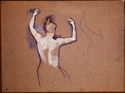 Balletto di Papa Crisantemo (Studio per una delle ballerine) da Henri de Toulouse Lautrec