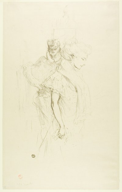 Blanche e Noire da Henri de Toulouse-Lautrec
