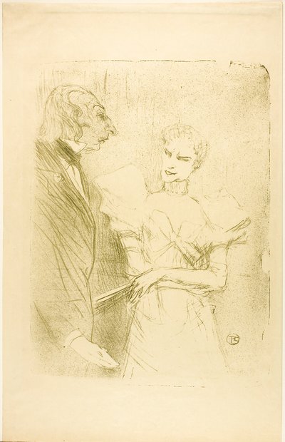 Brandès e Leloir, in Les Cabotins da Henri de Toulouse-Lautrec