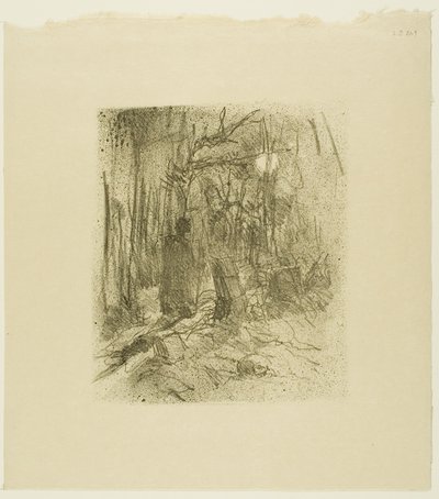 Cimitero di Busk, da Au Pied du Sinaï da Henri de Toulouse-Lautrec