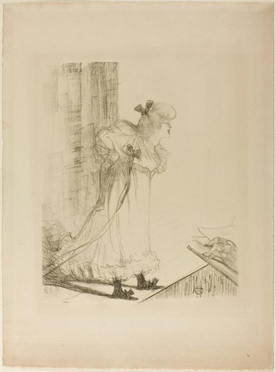 Cantante di cabaret da Henri de Toulouse-Lautrec