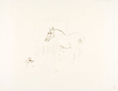 Il piccolo Pony di Calmèse da Henri de Toulouse-Lautrec