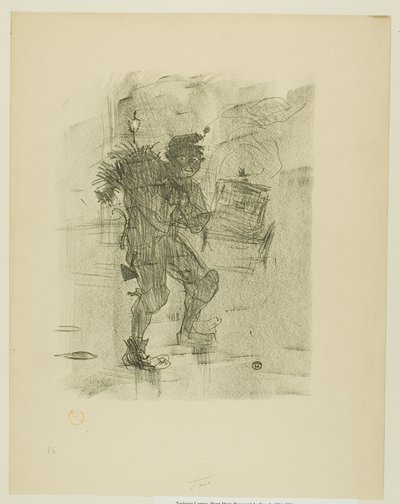 Ballata di Natale, da Mélodies de Désiré Dihau da Henri de Toulouse-Lautrec