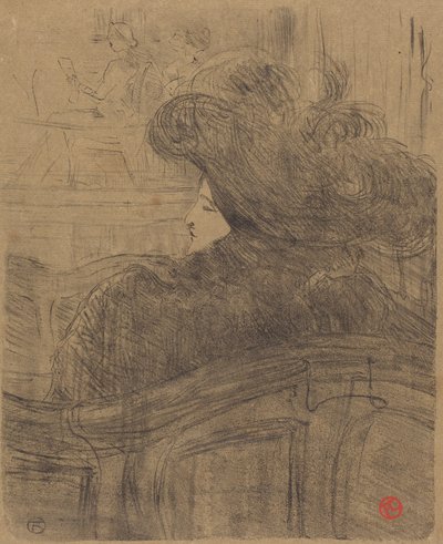 Cléo de Mérode da Henri de Toulouse-Lautrec