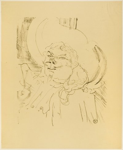 Coquelin il Vecchio, da Treize Lithographies da Henri de Toulouse-Lautrec