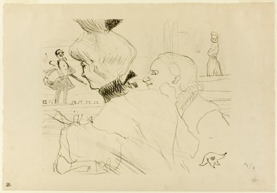 Coppia a un Café-Concert da Henri de Toulouse-Lautrec