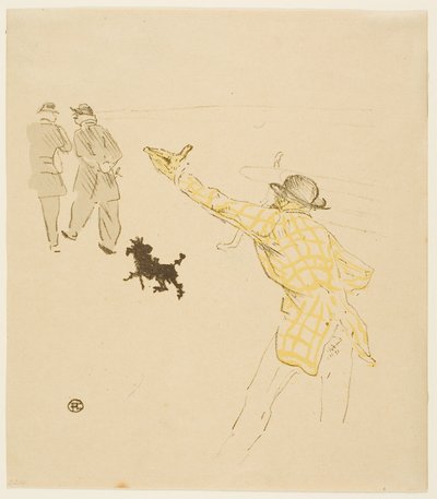Copertina per Le Fardeau de la Liberté da Henri de Toulouse-Lautrec