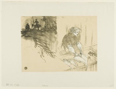 Copertina per Les Courtes Joies da Henri de Toulouse-Lautrec