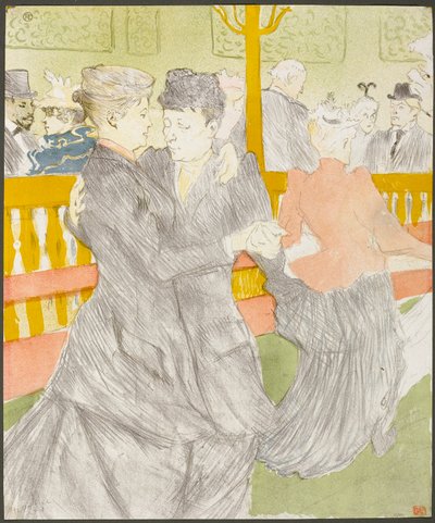 Ballo al Moulin Rouge da Henri de Toulouse-Lautrec