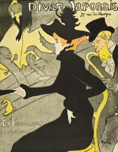Divan Japonais da Henri de Toulouse-Lautrec