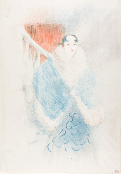 Elsa, chiamata La Viennese da Henri de Toulouse-Lautrec