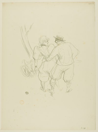 Floréal, da Mélodies de Désiré Dihau da Henri de Toulouse-Lautrec
