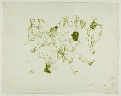 Footit e cioccolato da Henri de Toulouse-Lautrec