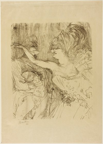 Guy e Mealy, in "Parigi che cammina" da Henri de Toulouse-Lautrec
