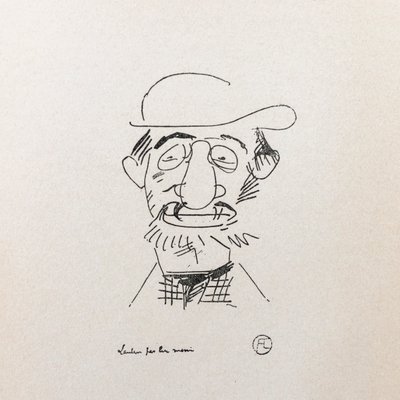 Henri Toulouse-Lautrec. Autoritratto. da Henri de Toulouse Lautrec