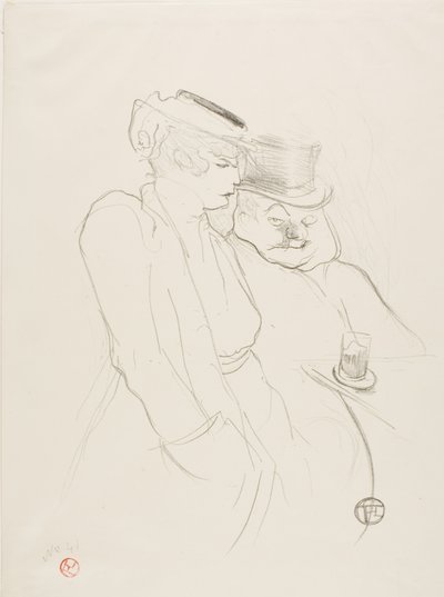 Nei loro quaranta da Henri de Toulouse-Lautrec