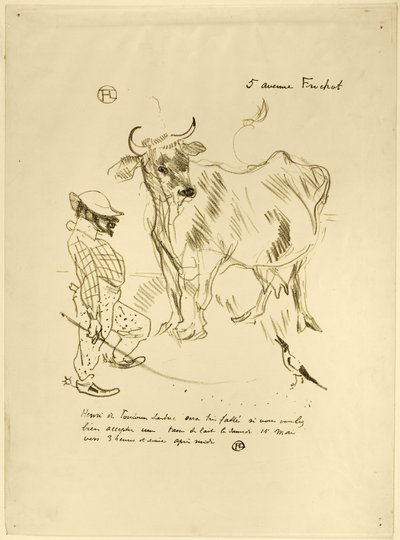 Invito a un bicchiere di latte da Henri de Toulouse-Lautrec