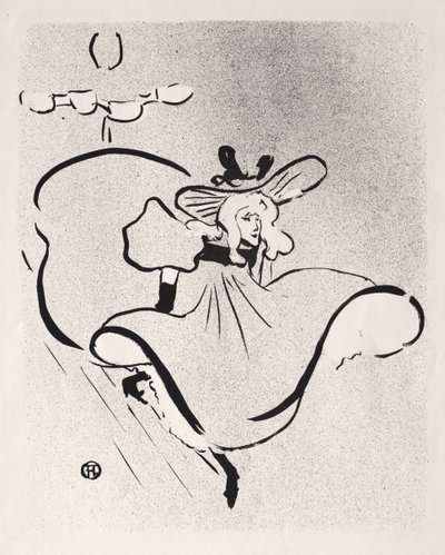 Jane Avril da Henri de Toulouse-Lautrec