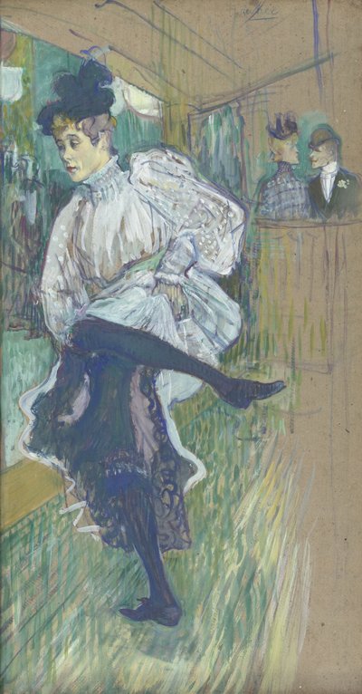 Jeanne Aprile danza da Henri de Toulouse-Lautrec