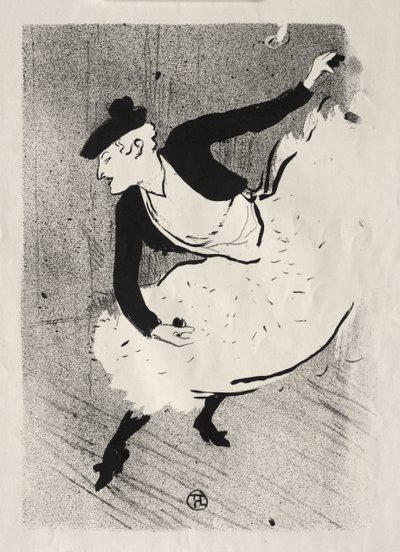 Le Café-concert: Edmée Lescot da Henri de Toulouse-Lautrec