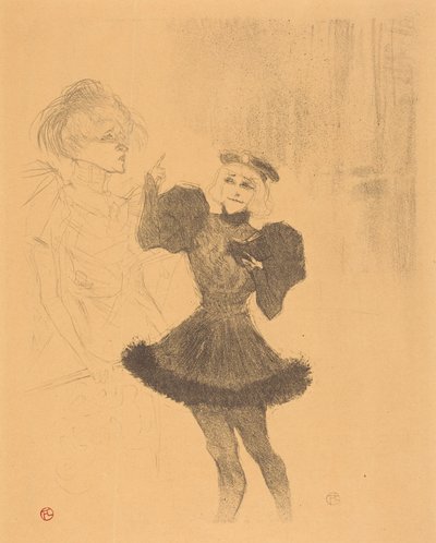 Lender e Lavallière in "Le fils de l
