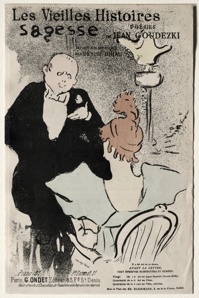 Le vecchie storie: Saggezza da Henri de Toulouse-Lautrec